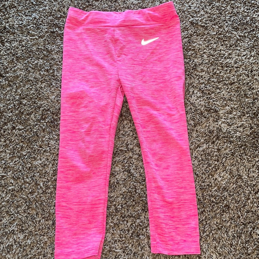 Girls 3T Pink Nike Leggings